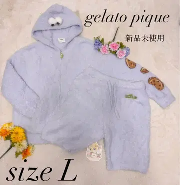 [젤라피케] 세서미 스트릿 룸웨어 L 쿠키 몬스터 미사용 새상품