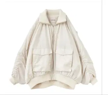 COCO DEAL 봄버 MA-1 화이트