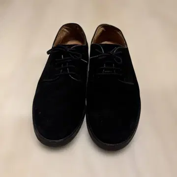 빔즈 블랙 스웨이드 레이스업 슈즈