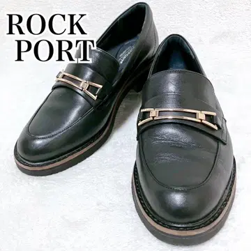 컨디션 최상 ROCKPORT 비트 로퍼 토탈 모션 골드 금장 장식