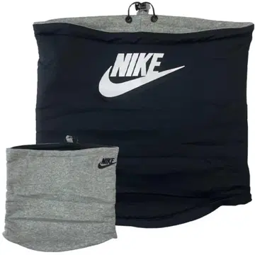 NIKE 넥워머 리버서블 클럽 플리스 블랙 그레이 방한