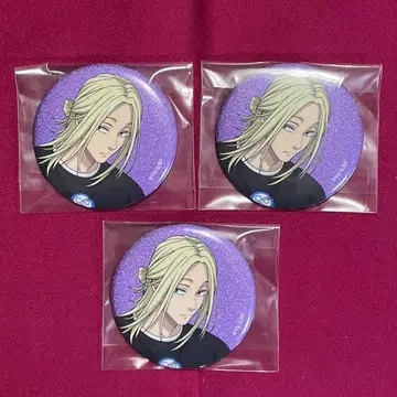 사카모토 데이즈 타워 레코드 콜라보 신가이 캔뱃지 3개