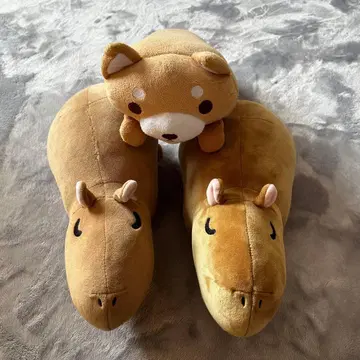 카피바라 동물 봉제 인형 세트