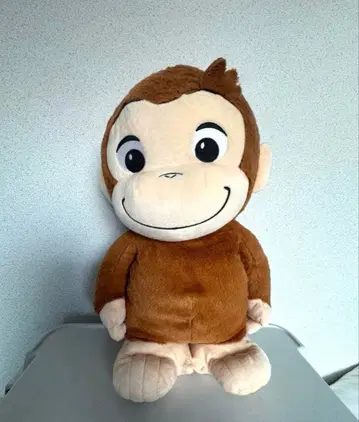 호기심 많은 죠지 슈퍼 라지 봉제 인형 통통 버전