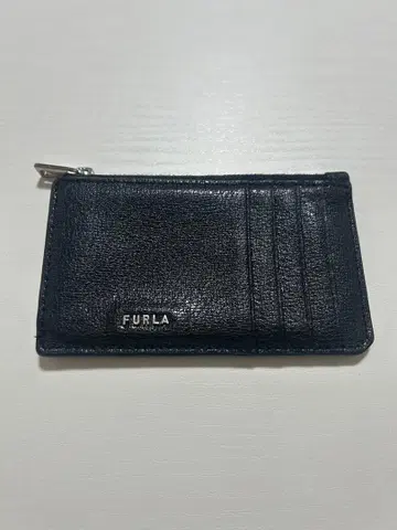 FURLA 블랙 카드 케이스 가죽