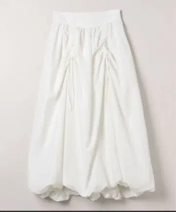 드로스트 벌룬 롱 스커트