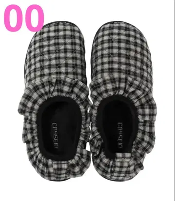 SUBU COYSEIO 패딩 슈즈 체크 00