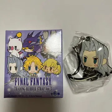 파이널 판타지 러버 스트랩 FF7 세피로스 플레이아츠 카이