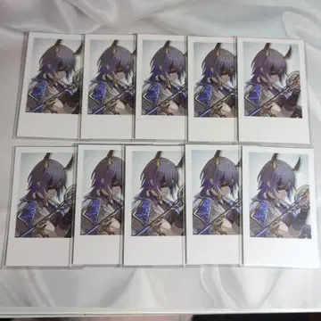 니지산지 Dytica 코야나기 로우 폴라로이드풍 카드