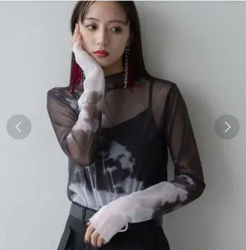 mistyforest 타이트 시어 탑 (HARE) 새상품급