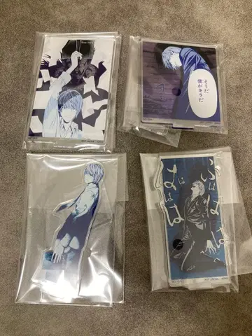 데스노트 1번 복권 야가미 라이토 아크릴 스탠드 4종 세트