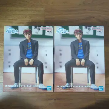 3년 Z반 긴파치 선생님 데스크 피규어 오키타 소고 2체 세트