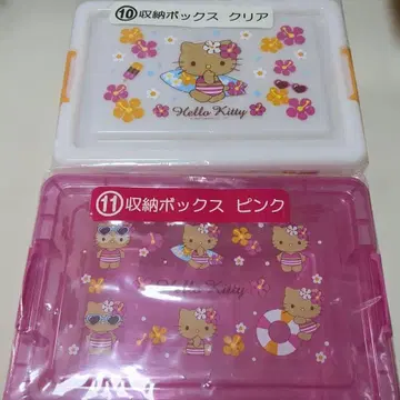 산리오 헬로키티 일광화상 뽑기 수납 박스.