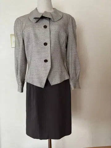 준 아시다 11호 캐시미어 혼방 브라운 계열 정장 세트