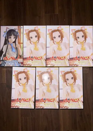 케이온! Trio-Try! 피규어 7체 세트