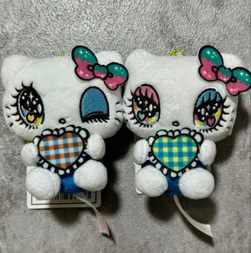 4 세키야 유리 에 x 산리오 키티 2종 세트