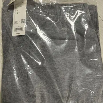 새상품 미개봉 맨투맨 와이드 팬츠 유니클로C 그레이 L