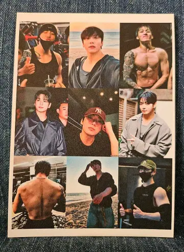 재고1. BTS 정국 메모장 20장 한국 제작자님