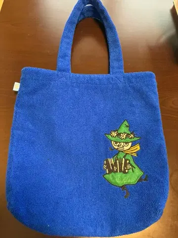 냅킨 파란 토트백 자수