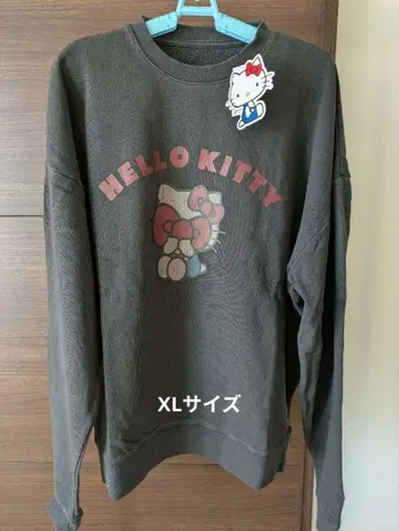 최종 가격 SANRIO 헬로키티 XL 맨투맨 트레이닝복