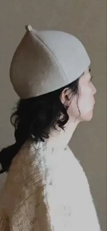 인스타그램 작가님 mite 동동이 모자 아이보리