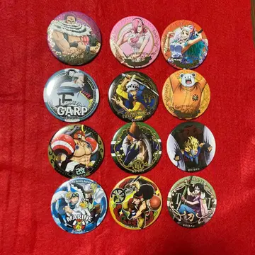 원피스 캔뱃지 세트 12종류