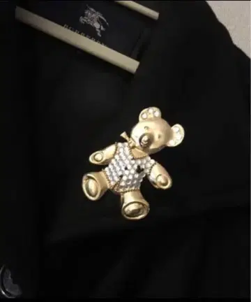 [ 미사용 ] 브로치 테디베어