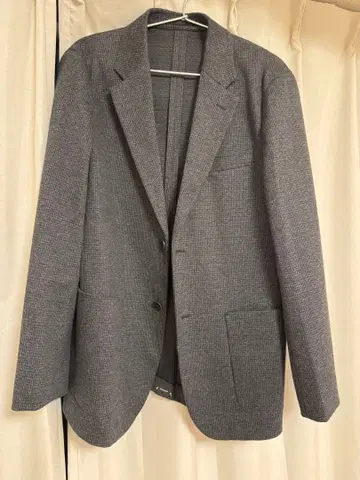 시착만 한 상품 유니클로 브러쉬드 저지 자켓/치도리 M 2025aw