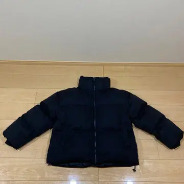 LILL 볼륨 하이넥 에코 다운 자켓 XL 블랙