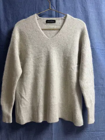 그린 라벨 릴랙싱 니트 헤어리 아이보리 [F]