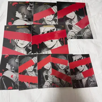 트위스테 카운트다운 엽서 스티커 하츠라비유르 기숙사