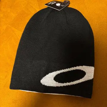 Oakley 리버서블 니트 모자 블랙