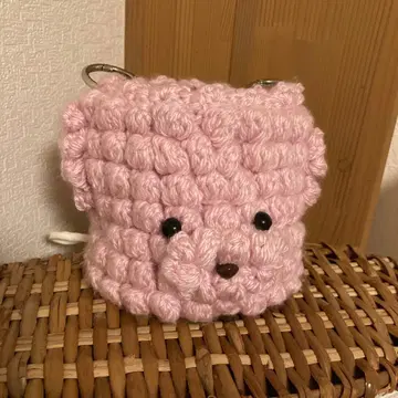 토이 푸들 배기 파우치 핸드메이드 개