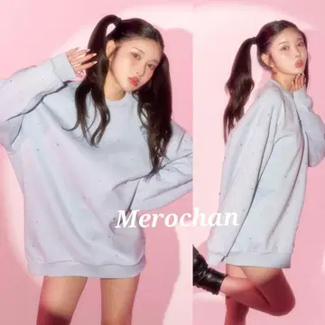 새상품 다리치 랜덤 비쥬 스프링 풀오버 색스