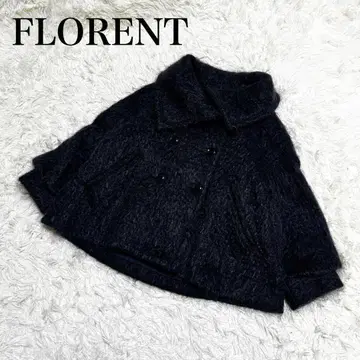 플로렌트 판초풍 코트 숏 기장 다크 그레이