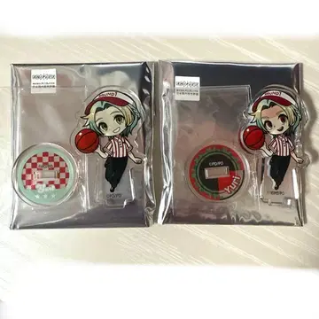 그노시아 라운드 원 트레이딩 아크릴 스탠드 세트 유리