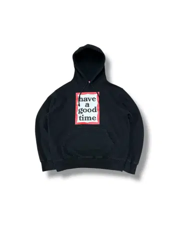 have a good time 블랙 후드티 M