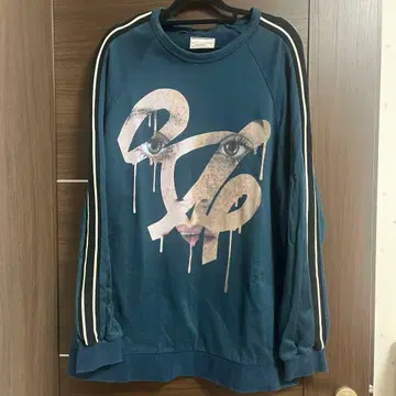 샤리프 그래픽 프린트 트레이닝복 다크 블루