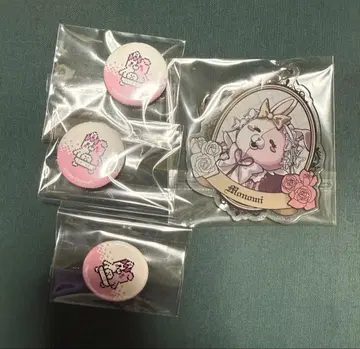 단간론파 15주년 캡슐 캔뱃지 3개 아크릴 키링 모노미