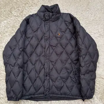 90s moonstone 퀼팅 라이트 다운 자켓 그레이 L