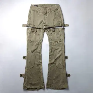 00s MF GIRBAUD Gimmick Cargo Pants 2way