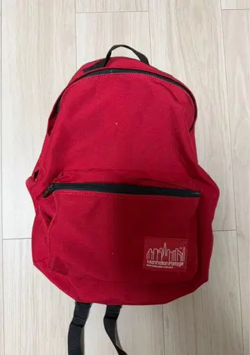 빨간색 백팩 백팩