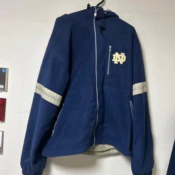 champion ND 로고 플리스 자켓 네이비 90's