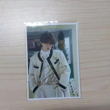 야마나카 유타로 브로마이드 사인