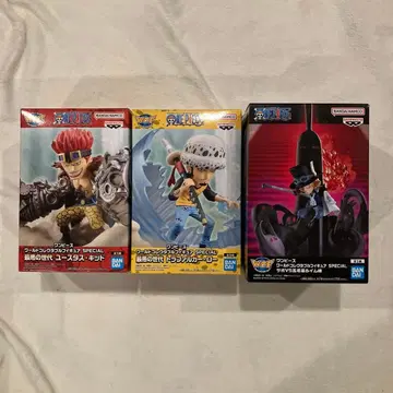 원피스 월드 컬렉터블 피규어 SPECIAL 3체 세트