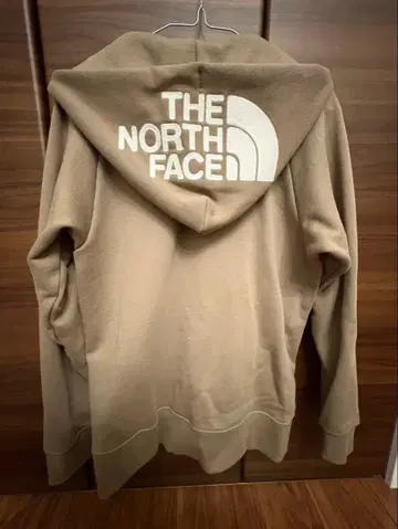 THE NORTH FACE 베이지 집업 후드티