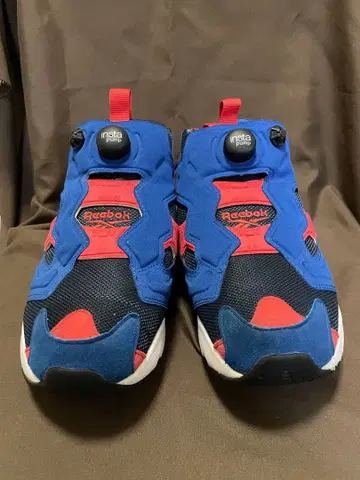 단종 컬러 Reebok Instapump Fury 네이비 x 레드