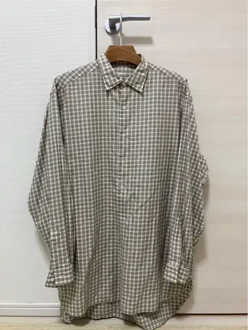 A.PRESSE 풀오버 그랜파 셔츠