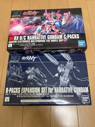 HG 내러티브 건담 C 장비 B 장비 확장 세트 배송비 포함
