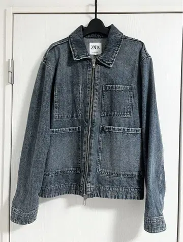 ZARA 블루 데님 자켓